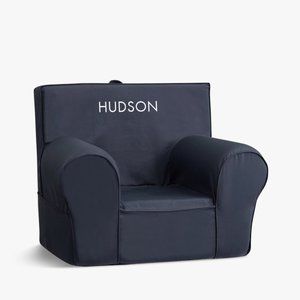 Pottery Barn Kids My First Anywhere Chair-SLIPOVER COVER ONLY- Navy, "Hudson"